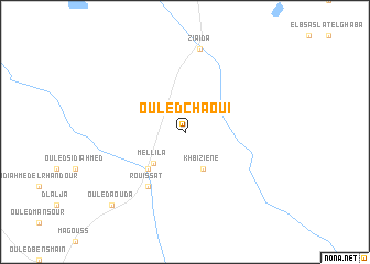 map of Ouled Chaoui