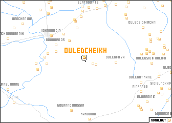 map of Ouled Cheïkh