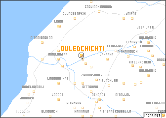 map of Ouled Chichti