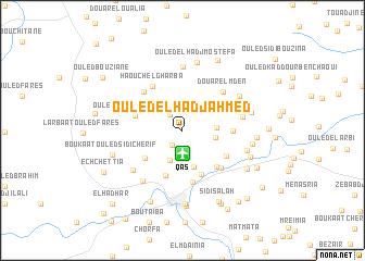 map of Ouled el Hadj Ahmed