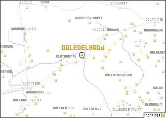 map of Ouled el Hadj