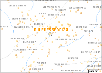 map of Ouled es Seddiza