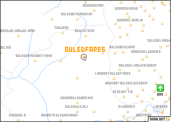 map of Ouled Fares