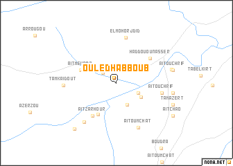 map of Ouled Habboub