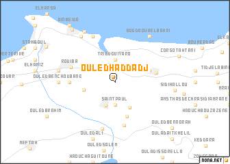 map of Ouled Haddadj