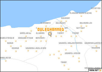 map of Ouled Hammed