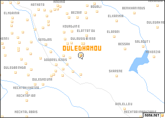 map of Ouled Hamou