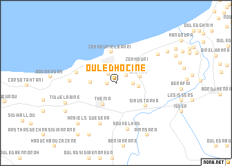 map of Ouled Hocine