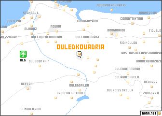 map of Ouled Kouadria