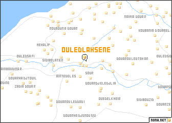 map of Ouled Lahsene