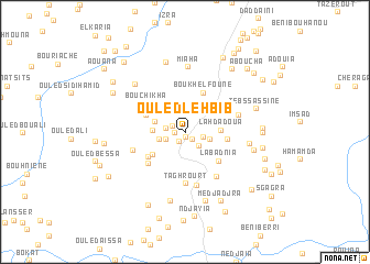 map of Ouled Lehbib