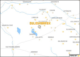 map of Ouled Mbarek