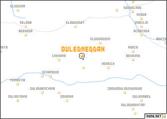 map of Ouled Meddah