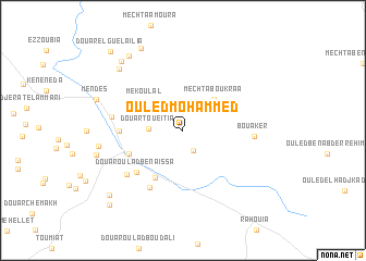 map of Ouled Mohammed
