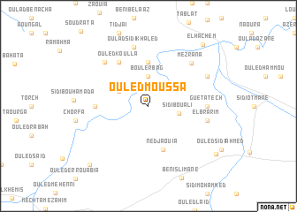 map of Ouled Moussa