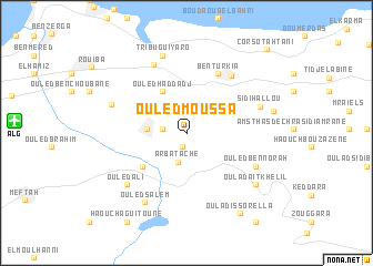 map of Ouled Moussa