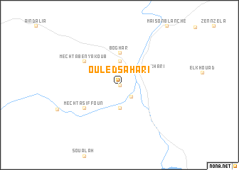 map of Ouled Sahari