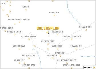 map of Ouled Salah