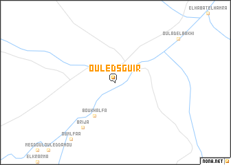 map of Ouled Sguir