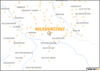 map of Ouled si Azzouz