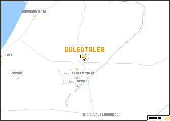 map of Ouled Taleb