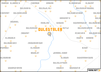 map of Ouled Taleb