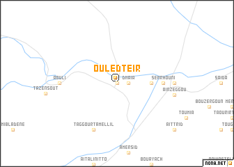 map of Ouled Teïr