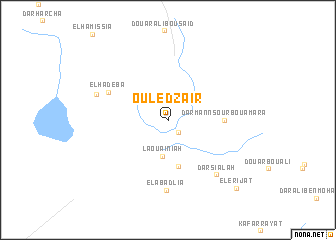 map of Ouled Zaïr