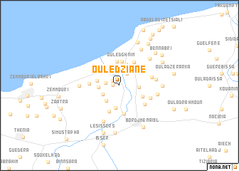 map of Ouled Ziane