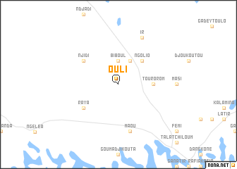 map of Ouli