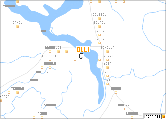 map of Ouli