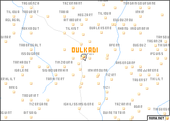 map of Oulkadi