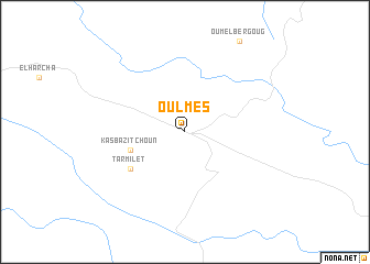 map of Oulmes