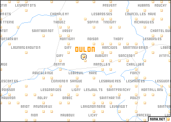 map of Oulon