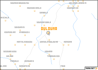 map of Oulouma