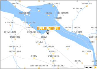 map of Ouloum Baba