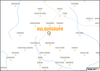 map of Ouloungoura