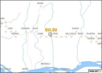 map of Oulou