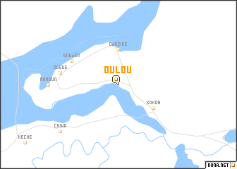 map of Oulou