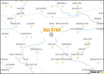 map of Oulston