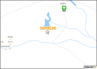 map of Oumache