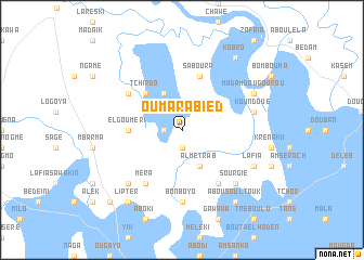 map of Oumar Abied