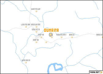 map of Oumara