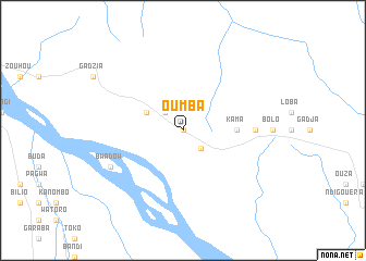 map of Oumba