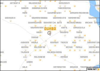 map of Oumba