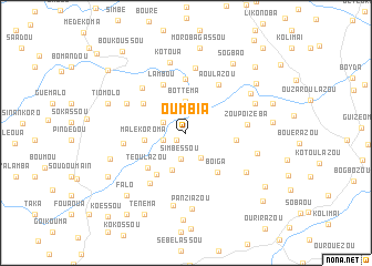 map of Oumbia