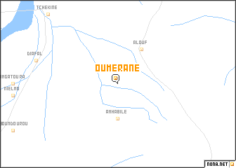 map of Oumérané