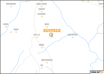 map of Oumnogo