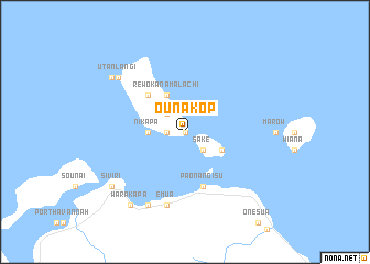 map of Ounakop