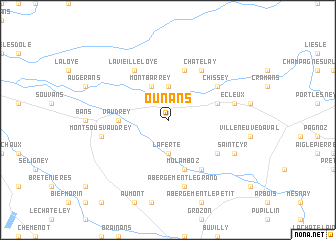 map of Ounans